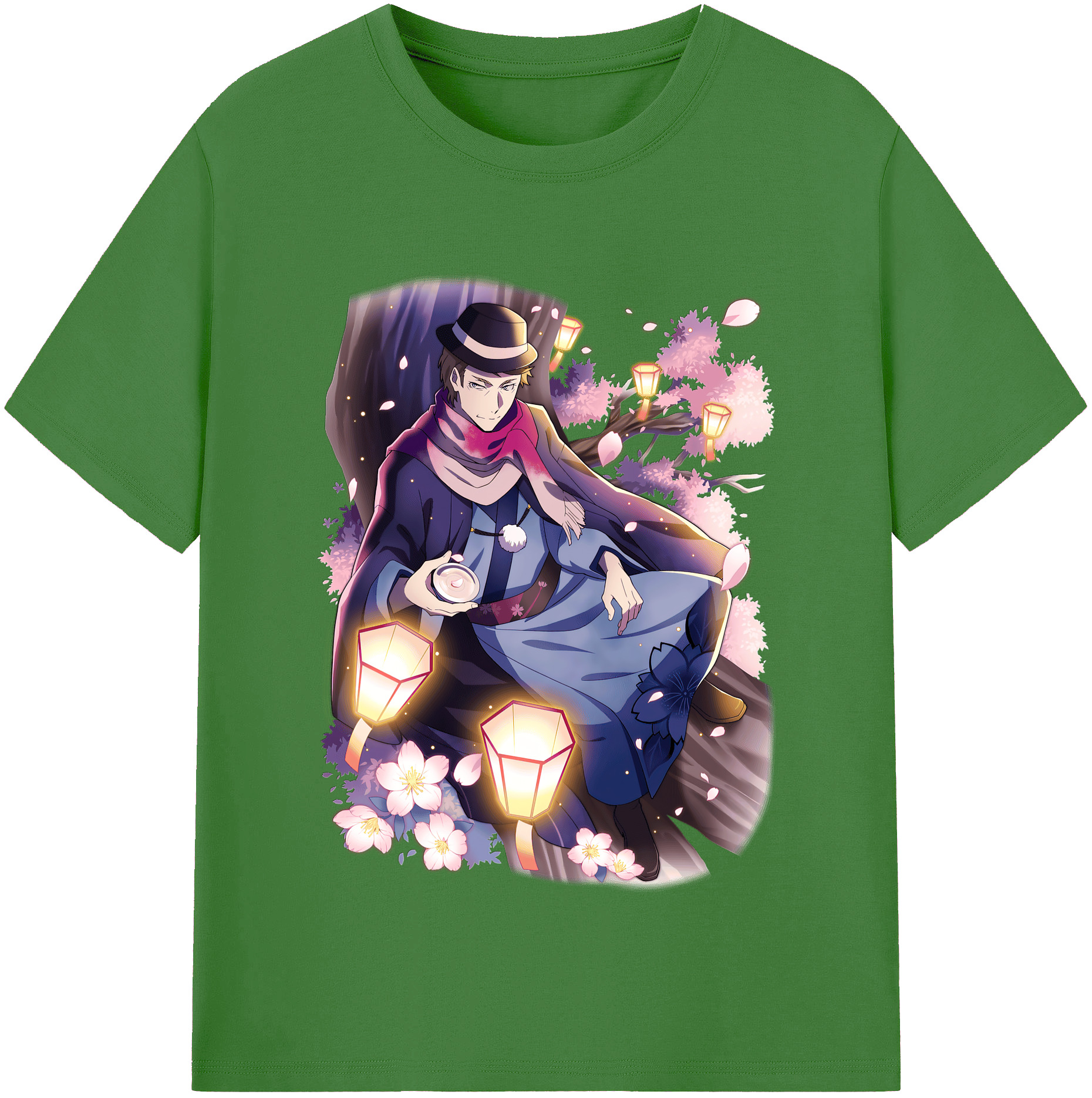 （画像用） 文豪ストレイドッグス Bungo Stray Dogs レディースカジュアルプリントTシャツ（綿100％）